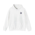 Embroidered Purple Flower Minimal Hoodie