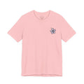 Floral Cross Pocket Tee Shirt